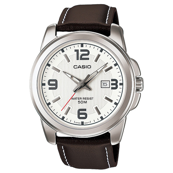 Casio MTP-1314L-7AVDF Silver Brown